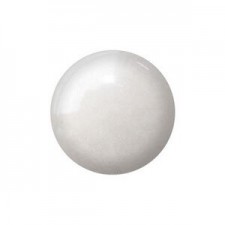 Les perles par Puca® Cabochon 14 mm - Opaque white ceramic look 03000/14400